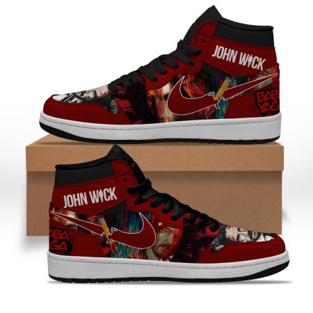 John Wick Baba Yaga AJ1 High Sneakers Shoes For Men And Women
