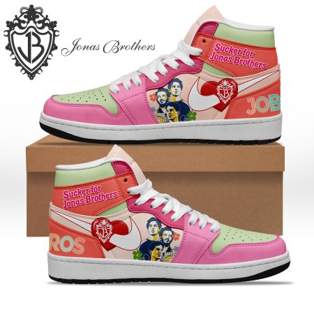 Jonas Brothers AJ1 High Sneakers Shoes For Men And Women