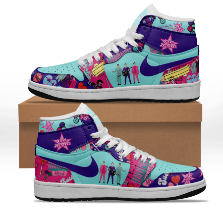 Jonas Brothers AJ1 High Sneakers Shoes For Men And Women