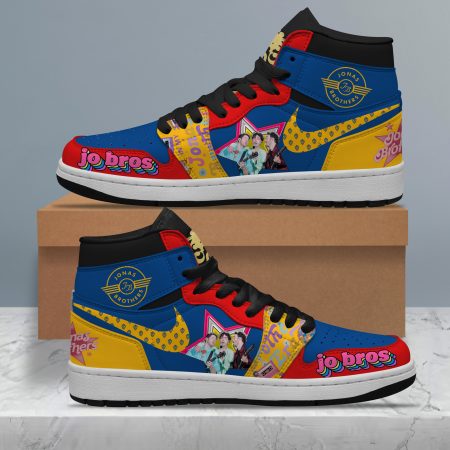 Jonas Brothers AJ1 High Sneakers Shoes For Men And Women