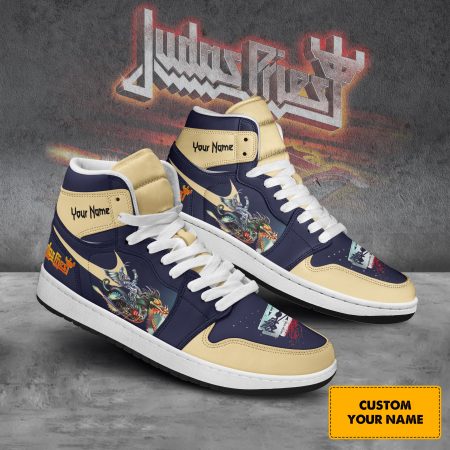 Judas Priest AJ1 High Sneakers Shoes For Men And Women