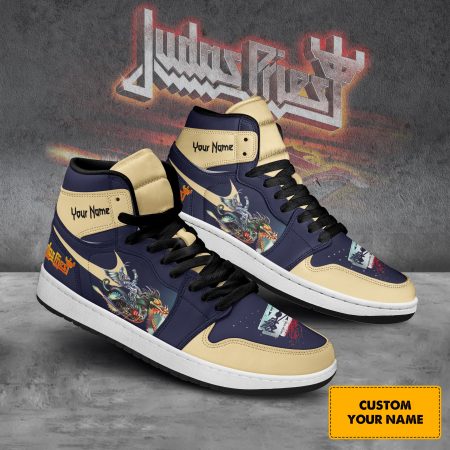 Judas Priest AJ1 High Sneakers Shoes For Men And Women