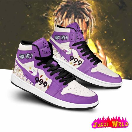 Juice WRLD AJ1 High Sneakers Shoes For Men And Women