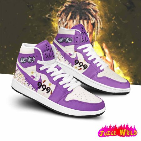 Juice WRLD AJ1 High Sneakers Shoes For Men And Women