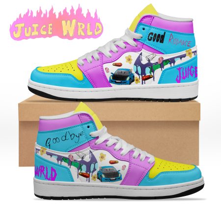 Juice WRLD AJ1 High Sneakers Shoes For Men And Women