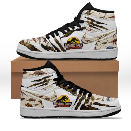 Jurassic Park AJ1 High Sneakers Shoes For Men And Women