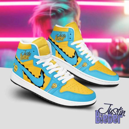 Justin Bieber AJ1 High Sneakers Shoes For Men And Women