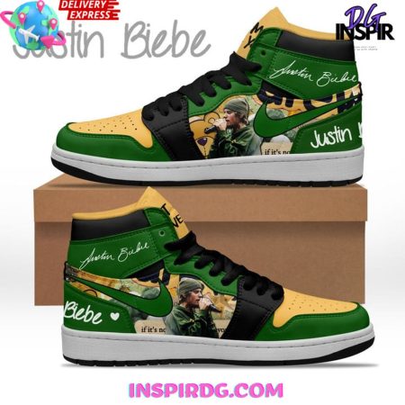 Justin Bieber AJ1 High Sneakers Shoes For Men And Women