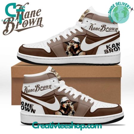 Kane Brown  AJ1 High Sneakers Shoes For Men And Women