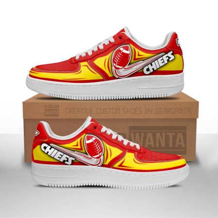 Kansas City Chiefs Air Low-Top Sneakers Shoes For Men And Women