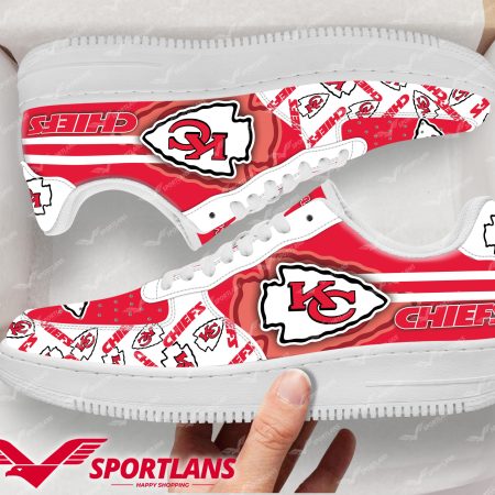 Kansas City Chiefs NFL Air Low-Top Sneakers Shoes For Men And Women