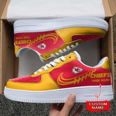 Kansas City Chiefs NFL Air Low-Top Sneakers Shoes For Men And Women