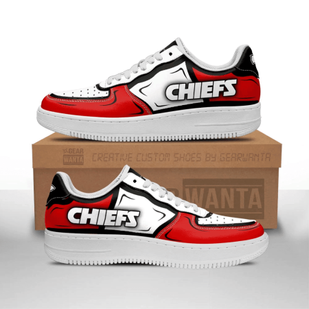 Kansas City Chiefs NFL Air Low-Top Sneakers Shoes For Men And Women