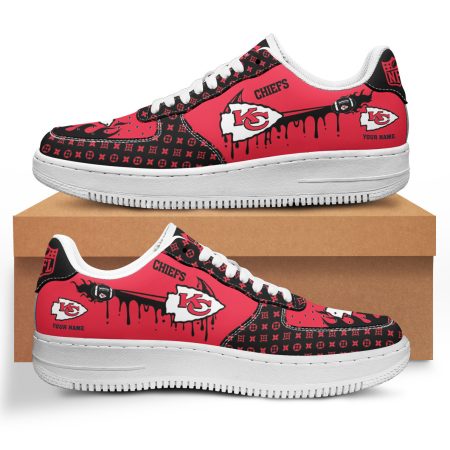 Kansas City Chiefs NFL Air Low-Top Sneakers Shoes For Men And Women
