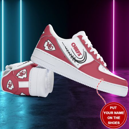 Kansas City Chiefs NFL Air Low-Top Sneakers Shoes For Men And Women