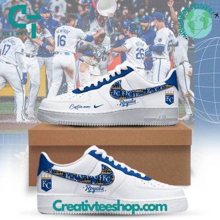 Kansas City Royals Air Low-Top Sneakers Shoes For Men And Women