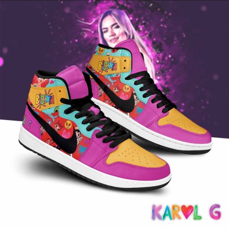 Karol G AJ1 High Sneakers Shoes For Men And Women