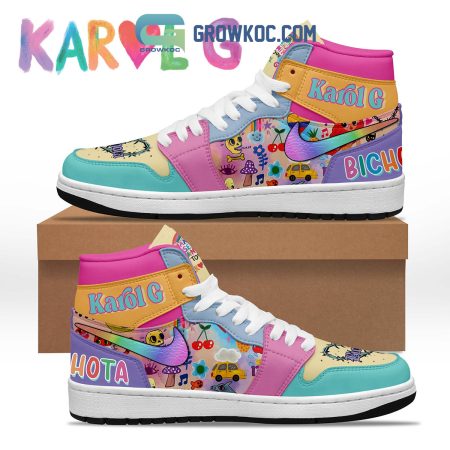 Karol G AJ1 High Sneakers Shoes For Men And Women