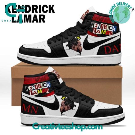 Kendrick Lamar Damn  AJ1 High Sneakers Shoes For Men And Women