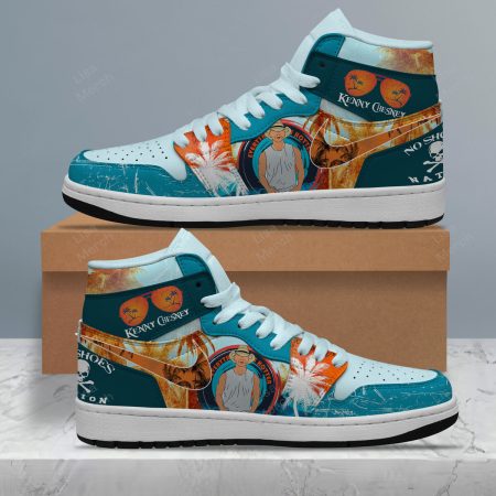Kenny Chesney AJ1 High Sneakers Shoes For Men And Women