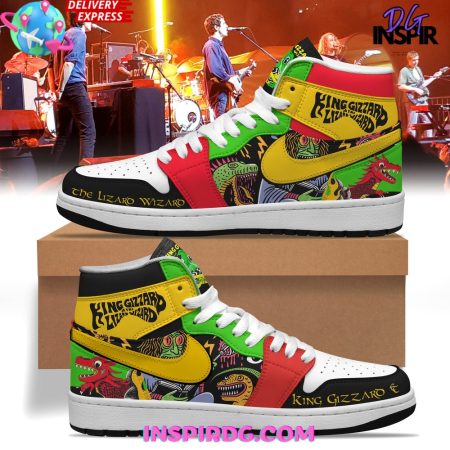 King Gizzard & the Lizard Wizard AJ1 High Sneakers Shoes For Men And Women