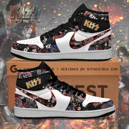 Kiss AJ1 High Sneakers Shoes For Men And Women