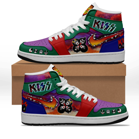 Kiss AJ1 High Sneakers Shoes For Men And Women