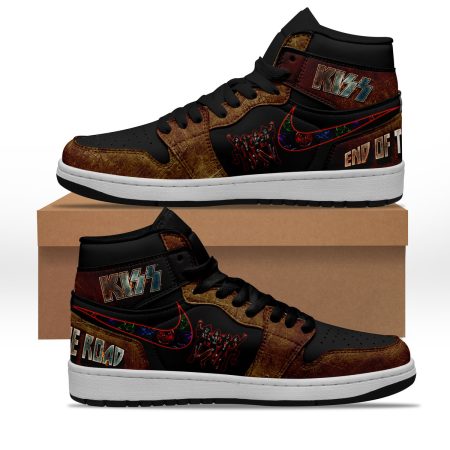 Kiss AJ1 High Sneakers Shoes For Men And Women