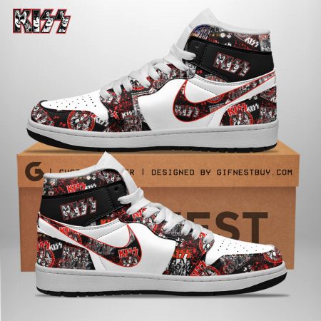 Kiss AJ1 High Sneakers Shoes For Men And Women
