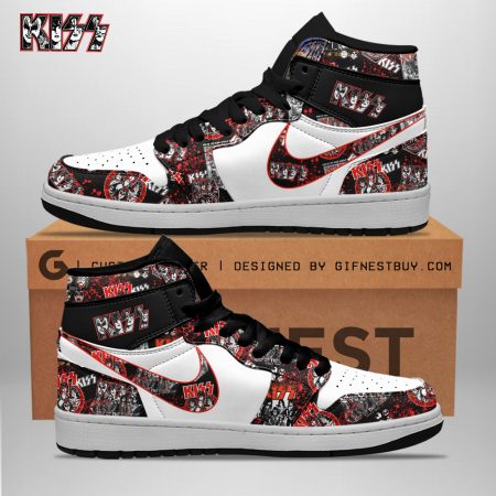 Kiss AJ1 High Sneakers Shoes For Men And Women