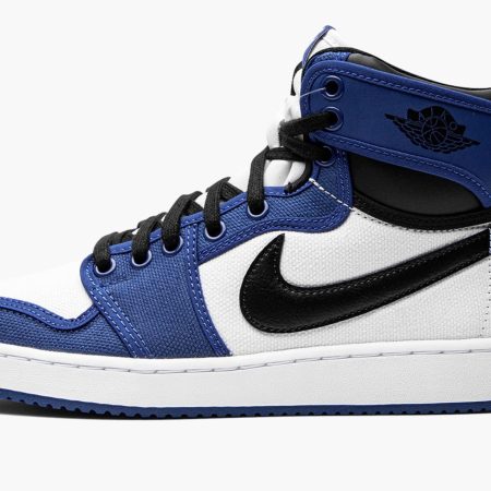Ko Storm Blue AJ1 High Sneakers Shoes For Men And Women