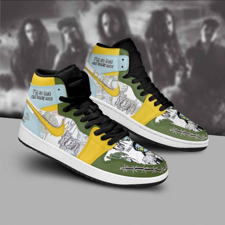 Korn AJ1 High Sneakers Shoes For Men And Women