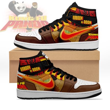 Kung Fu Panda AJ1 High Sneakers Shoes For Men And Women