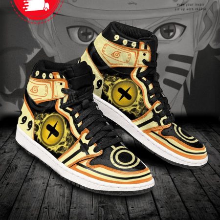 Kurama NineTails AJ1 High Sneakers Shoes For Men And Women