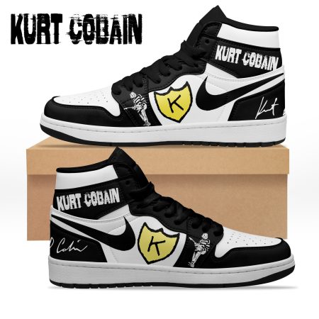 Kurt Cobain AJ1 High Sneakers Shoes For Men And Women