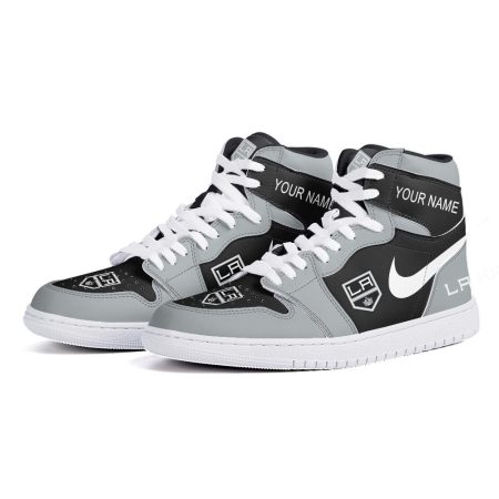 LA Kings AJ1 High Sneakers Shoes For Men And Women