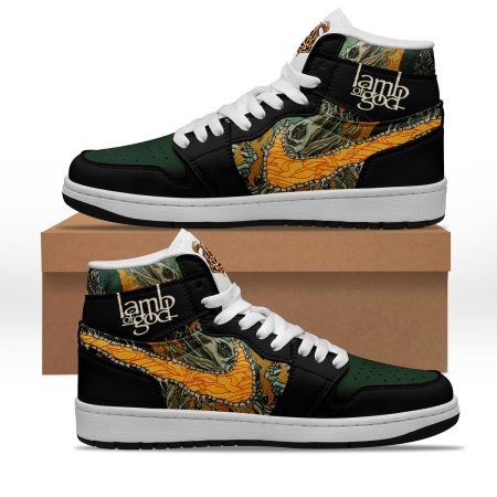 Lamb of God AJ1 High Sneakers Shoes For Men And Women
