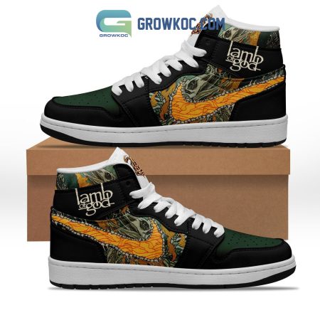 Lamp Of God Love AJ1 High Sneakers Shoes For Men And Women