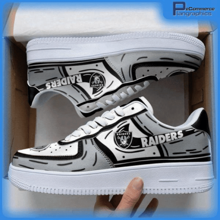 Las Vegas Raiders NFL Air Low-Top Sneakers Shoes For Men And Women