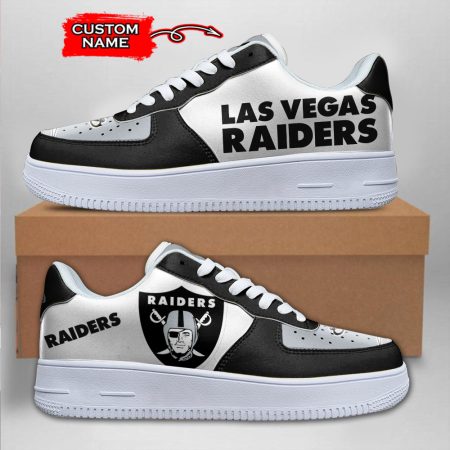 Las Vegas Raiders NFL Air Low-Top Sneakers Shoes For Men And Women