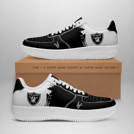 Las Vegas Raiders NFL Air Low-Top Sneakers Shoes For Men And Women