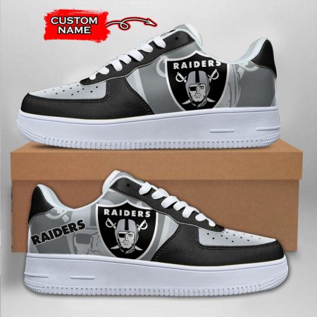 Las Vegas Raiders NFL Air Low-Top Sneakers Shoes For Men And Women
