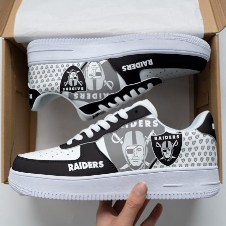 Las Vegas Raiders NFL Air Low-Top Sneakers Shoes For Men And Women