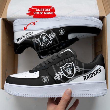Las Vegas Raiders NFL Air Low-Top Sneakers Shoes For Men And Women