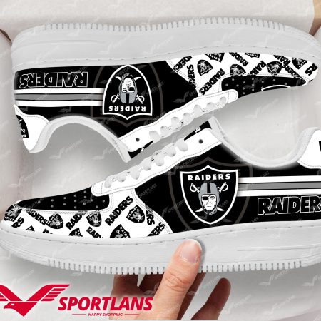 Las Vegas Raiders NFL Air Low-Top Sneakers Shoes For Men And Women