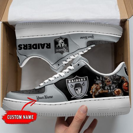 Las Vegas Raiders NFL Air Low-Top Sneakers Shoes For Men And Women
