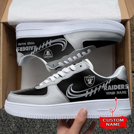 Las Vegas Raiders NFL Air Low-Top Sneakers Shoes For Men And Women