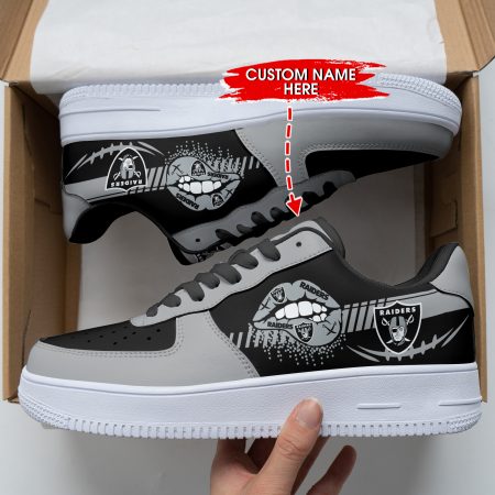 Las Vegas Raiders NFL Air Low-Top Sneakers Shoes For Men And Women