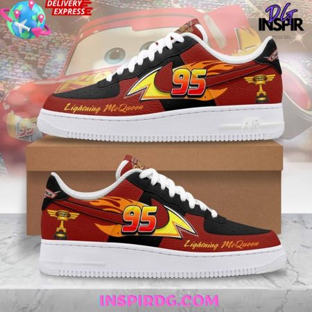 Lightning McQueen Air Low-Top Sneakers Shoes For Men And Women