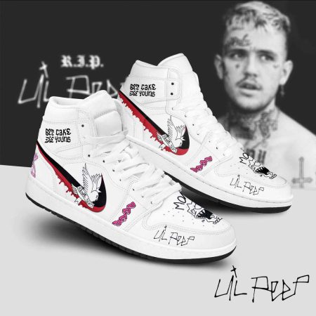 Lil Peep AJ1 High Sneakers Shoes For Men And Women